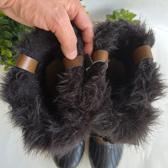 Sorel Tofino Felt Quilted Boots Gray/Black Women's Size 6.5 NL2113-242 - Picture 8 of 16